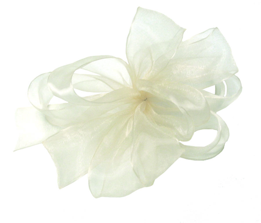 Cream Simply Sheer Asiana Ribbon