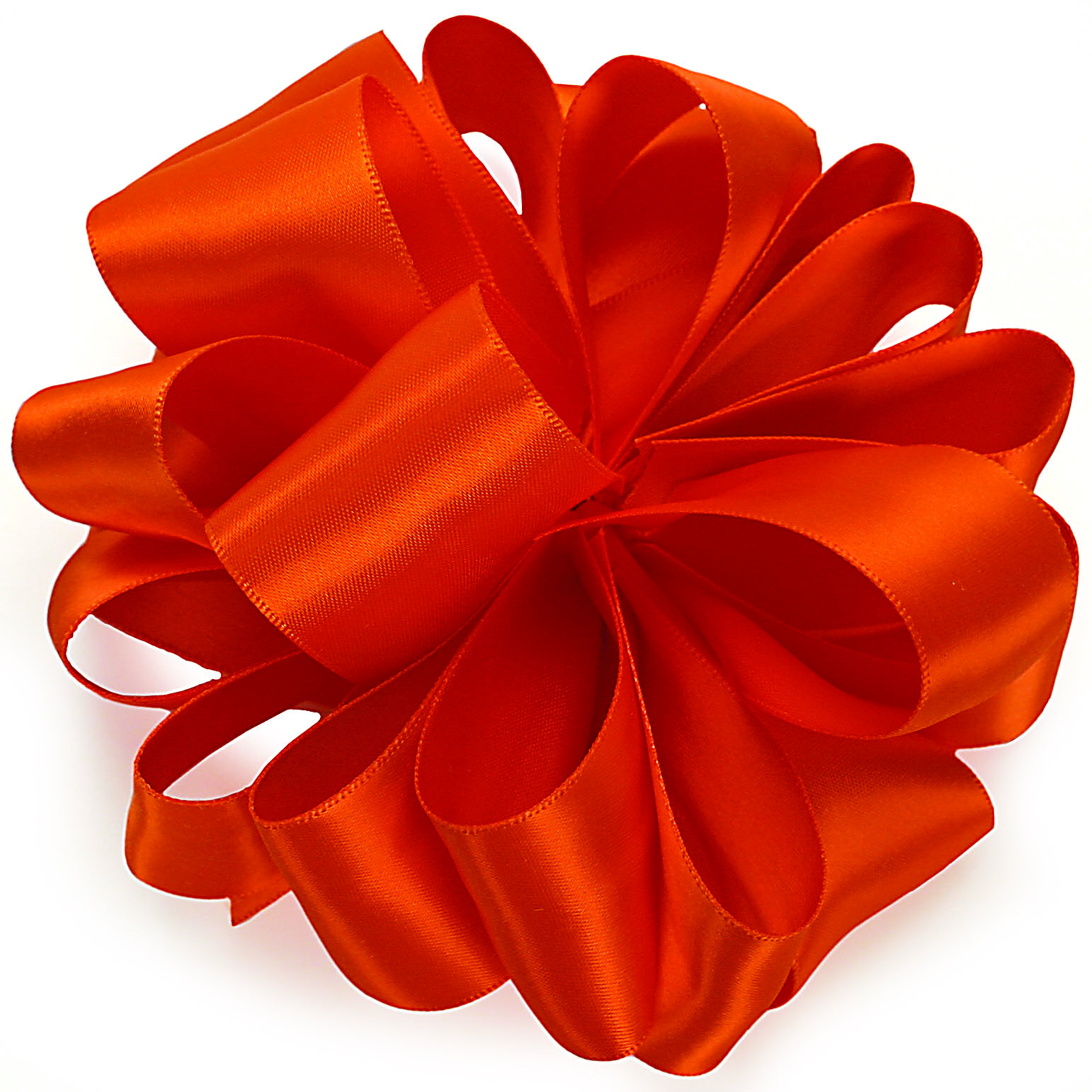 Torrid Orange Double Face Satin Ribbon