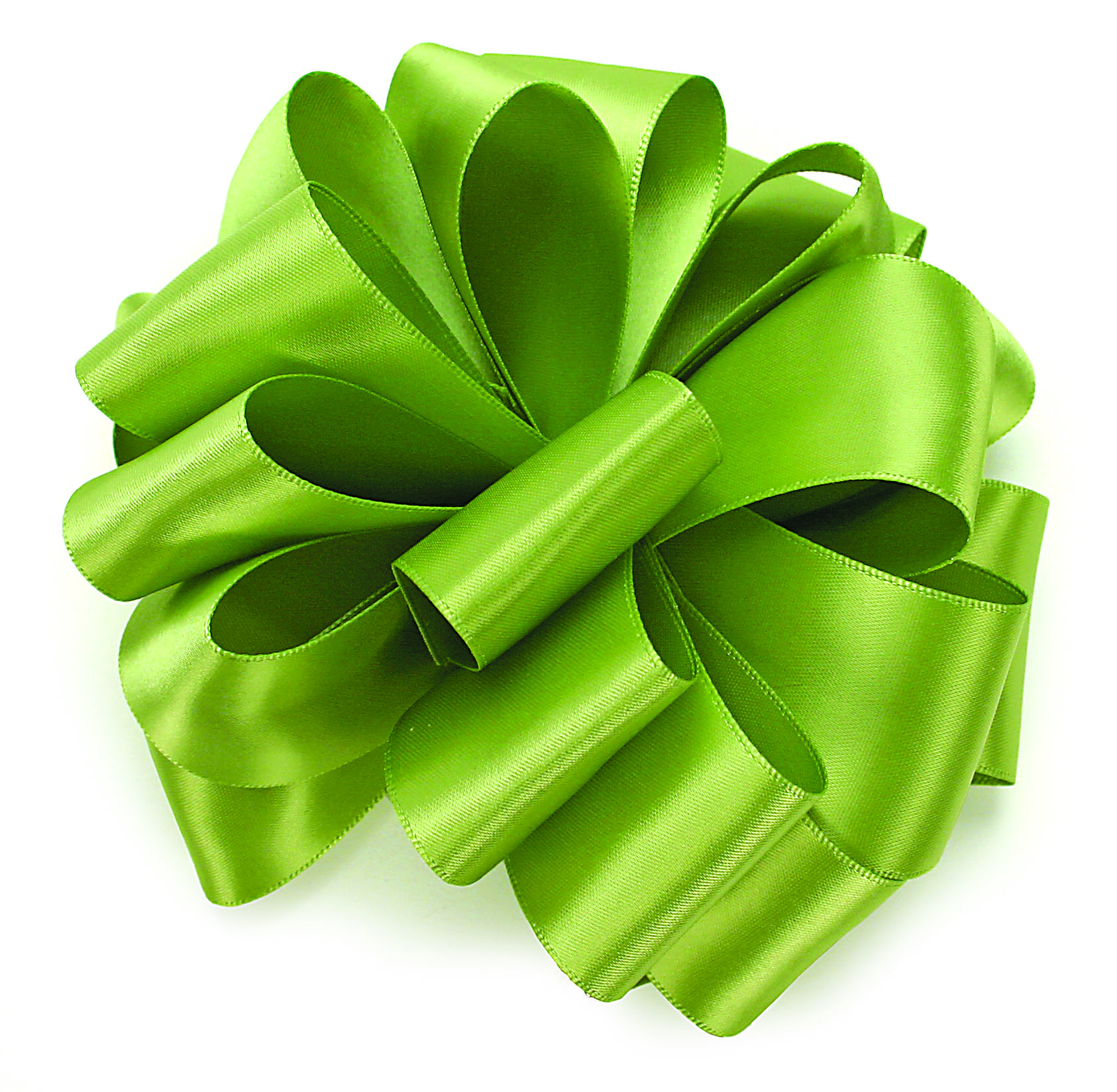 Lemon Grass Double Face Satin Ribbon