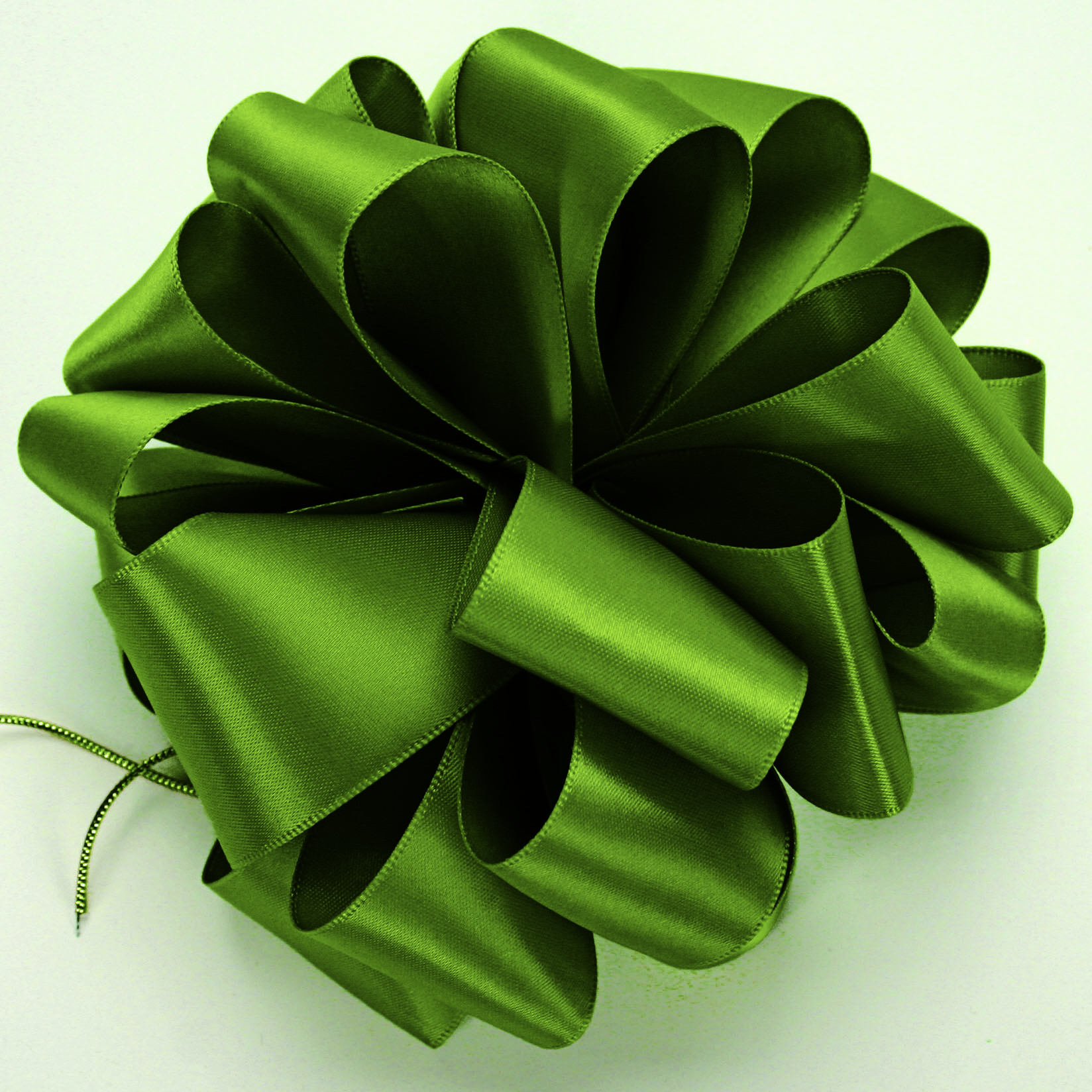 Leaf Double Face Satin Ribbon