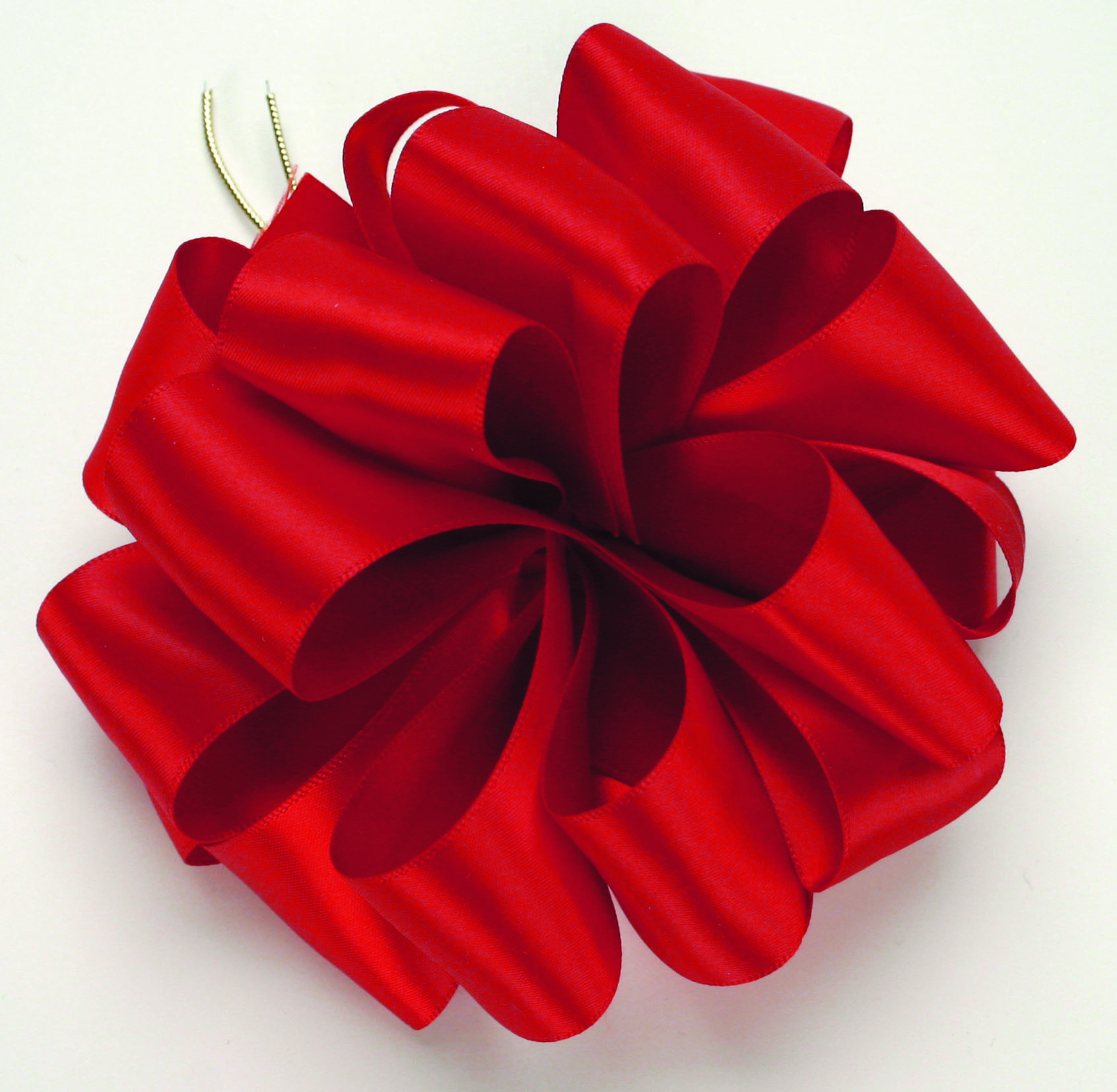 Scarlet Double Face Satin Ribbon