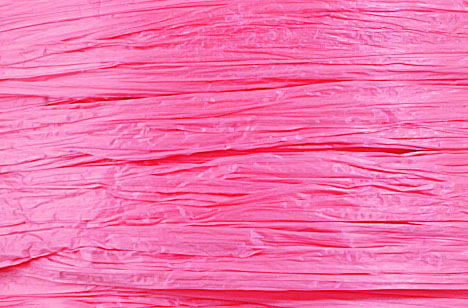Coral Matte Rayon Raffia Ribbon