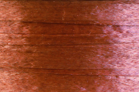 Copper Pearlized Nylon Raffia Ribbon