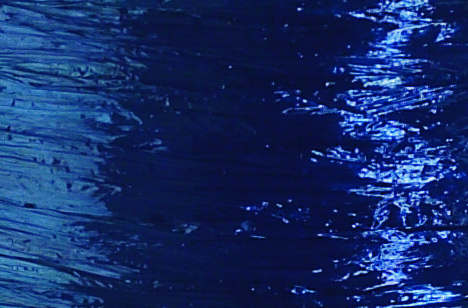 Navy Pearlized Nylon Raffia Ribbon