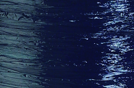 Black Pearlized Nylon Raffia Ribbon