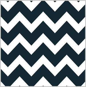 Bold Black Chevron Tissue Paper 