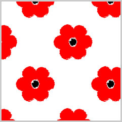 Flowers at Large Tissue Paper 