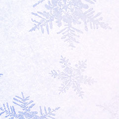 Pearl/Silver Snowflake Tissue Paper 