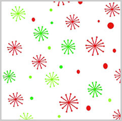 Seasons Greetings Snowflakes Tissue Paper 