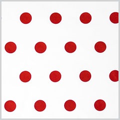 Red Hots Spots Reflections Satinique Tissue Paper