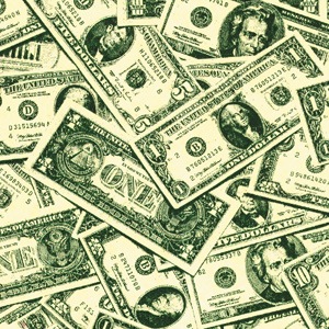 "Money" Print Tissue Paper