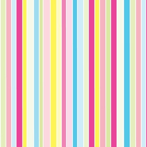 Candy Colorful Stripes Print Tissue Paper
