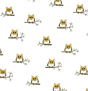 Owls Print Tissue Paper