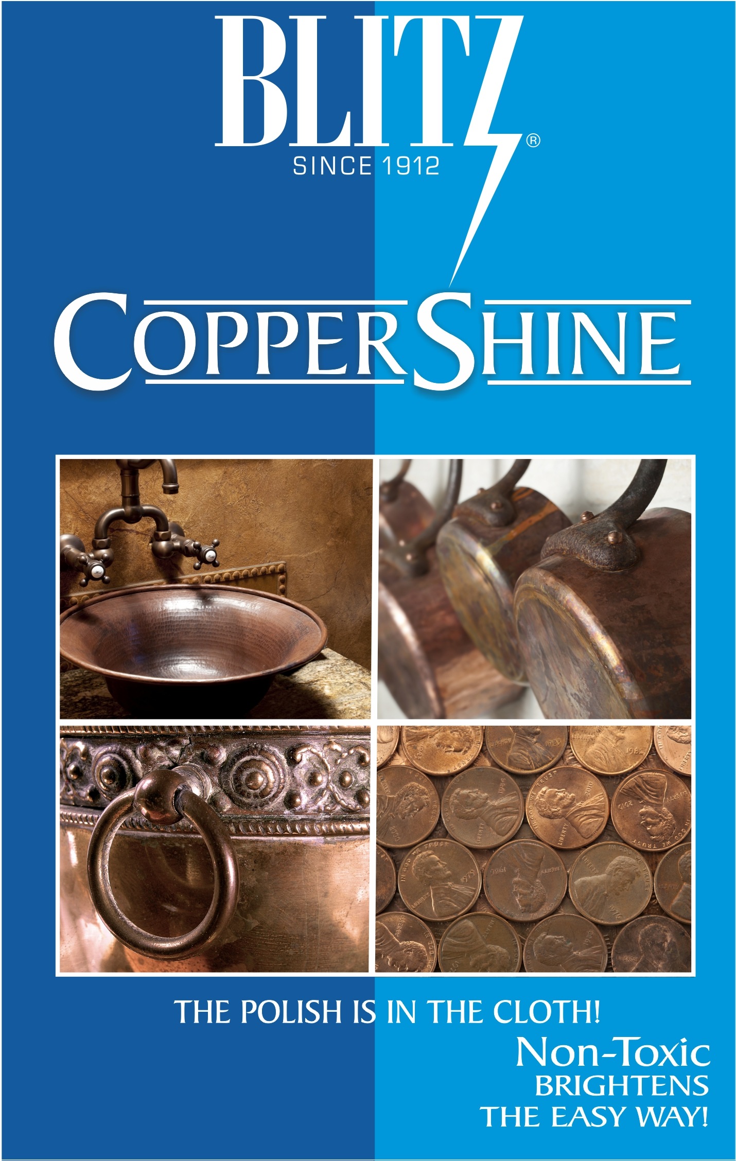 Copper Shine Copper Polishing Cloth