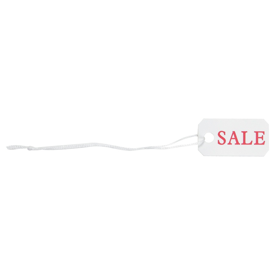 Pre-Printed "SALE" Paper String Tags (x1000)