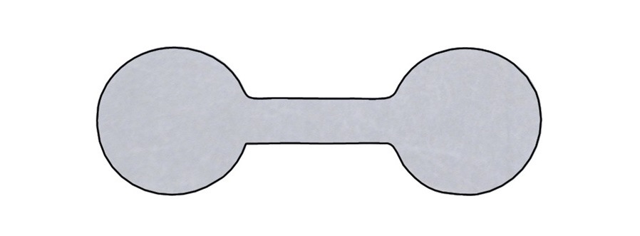 Adhesive Self Stick Tear-Proof Tyvec Tags (x1000)