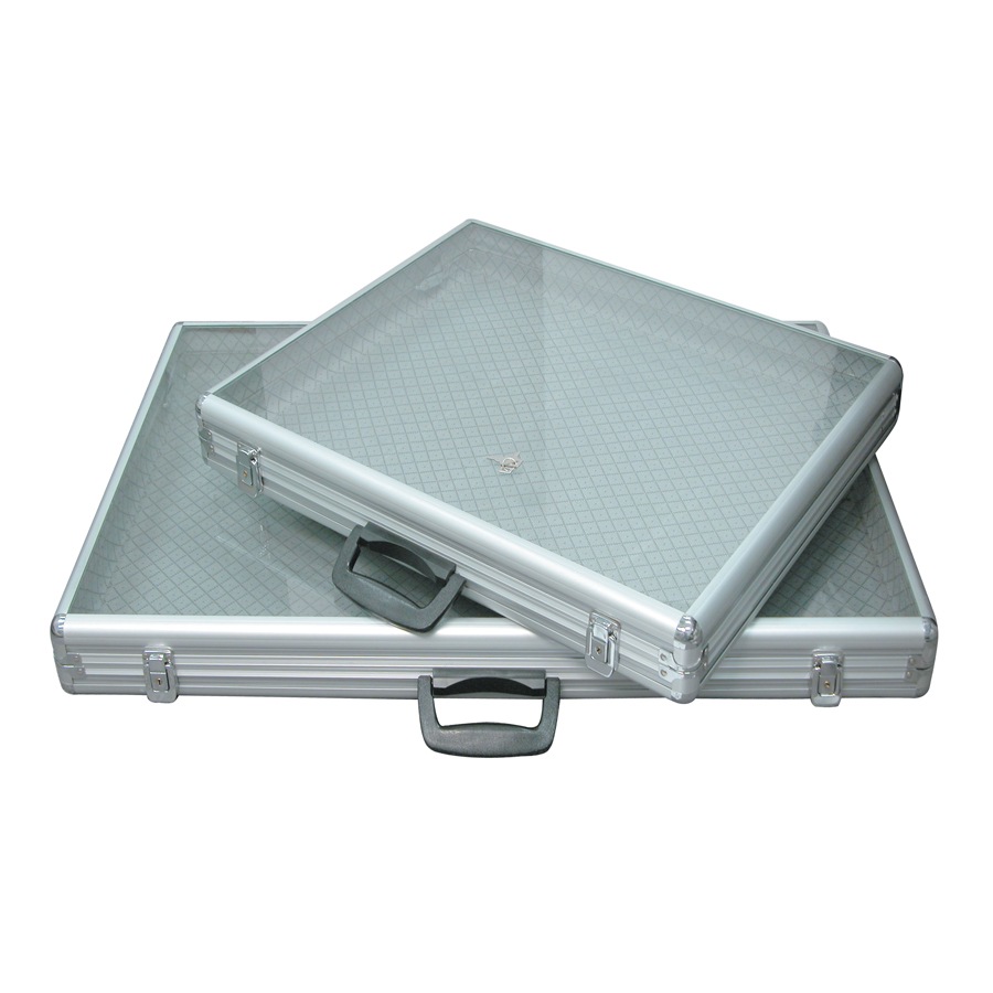Aluminum Tempered Glass-Top Display Case