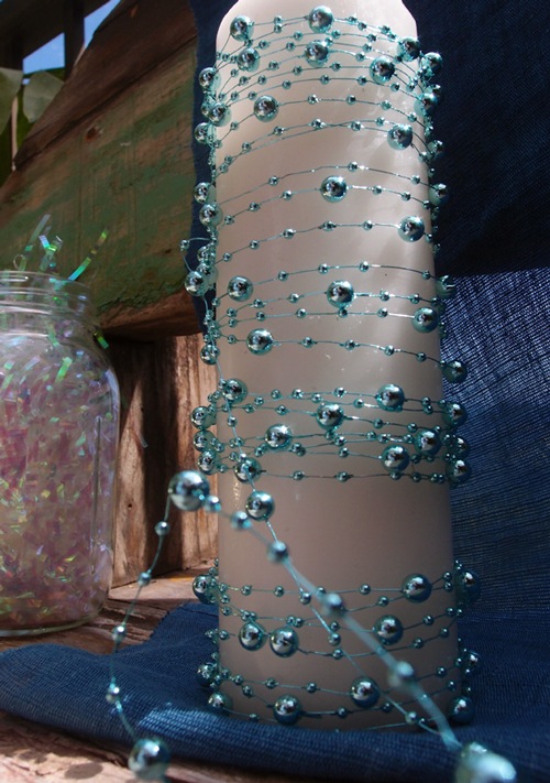 Turquoise Beaded Wire