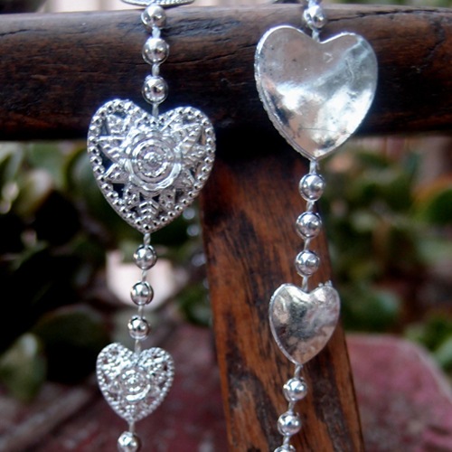 Heart Fuax Diamond Trim