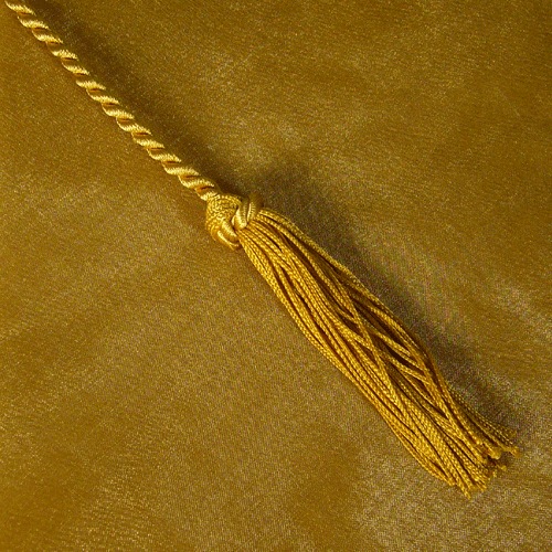 Gold Organza Wrapper w/ Tassel