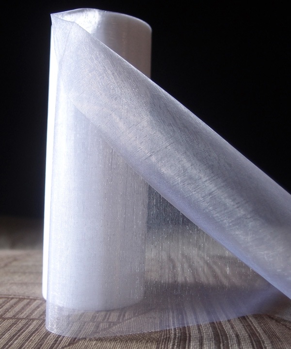 White Organza Roll