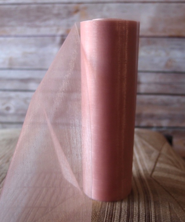 Mauve Organza Roll