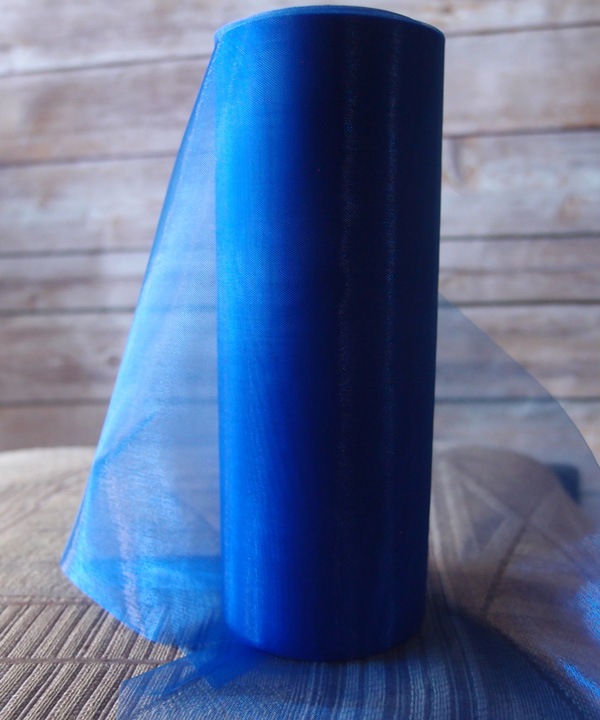 Royal Blue Organza Roll
