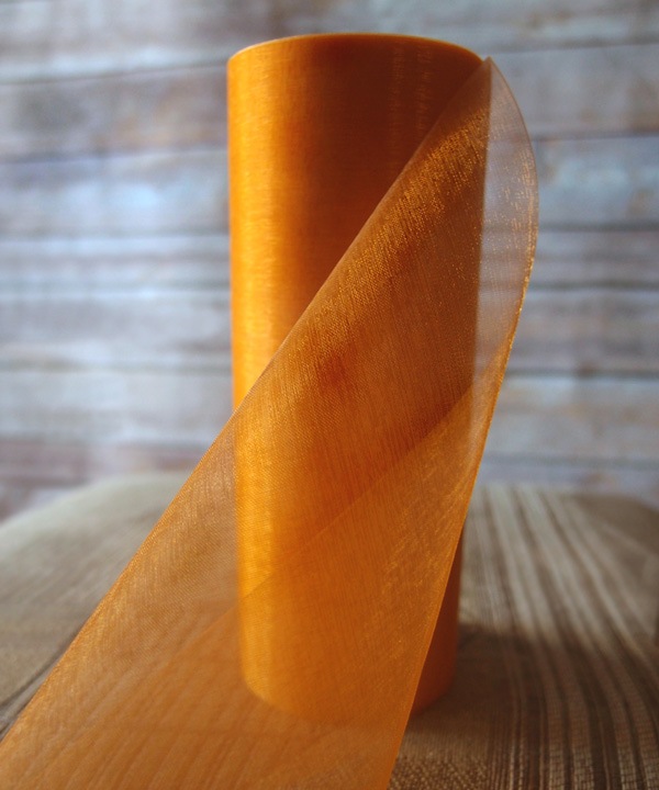 Orange Organza Roll
