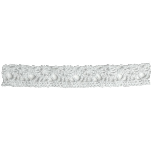 White Cotton Lace Ribbon