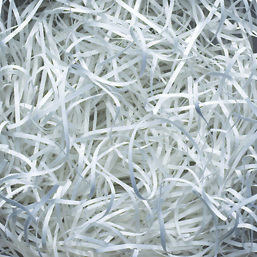 10 lb. White Veryfine Cut Paper Shred