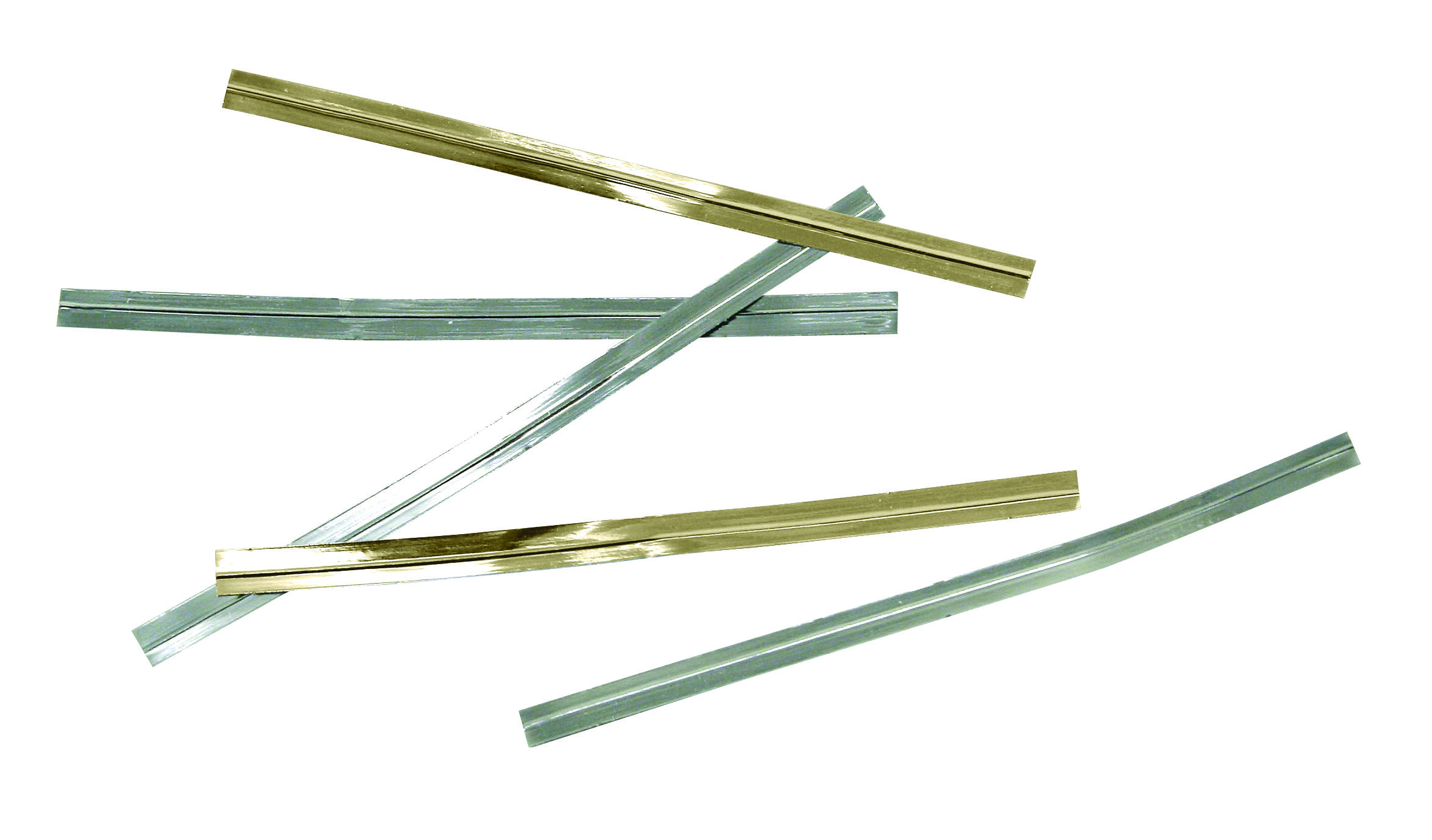 Gold Foil Twist Ties (x1000)