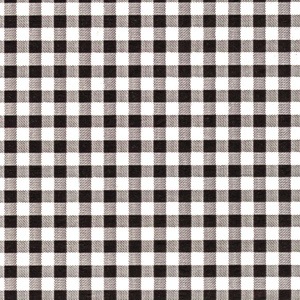 Black Ginghams Print Tissue Paper
