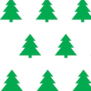 "Green Trees" Printed Tissue Paper