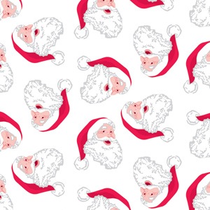 "Santa" Printed Tissue Paper