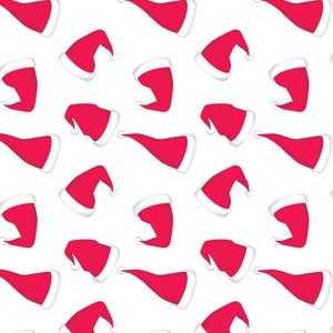 "Hats off to Christmas" Printed Tissue Paper