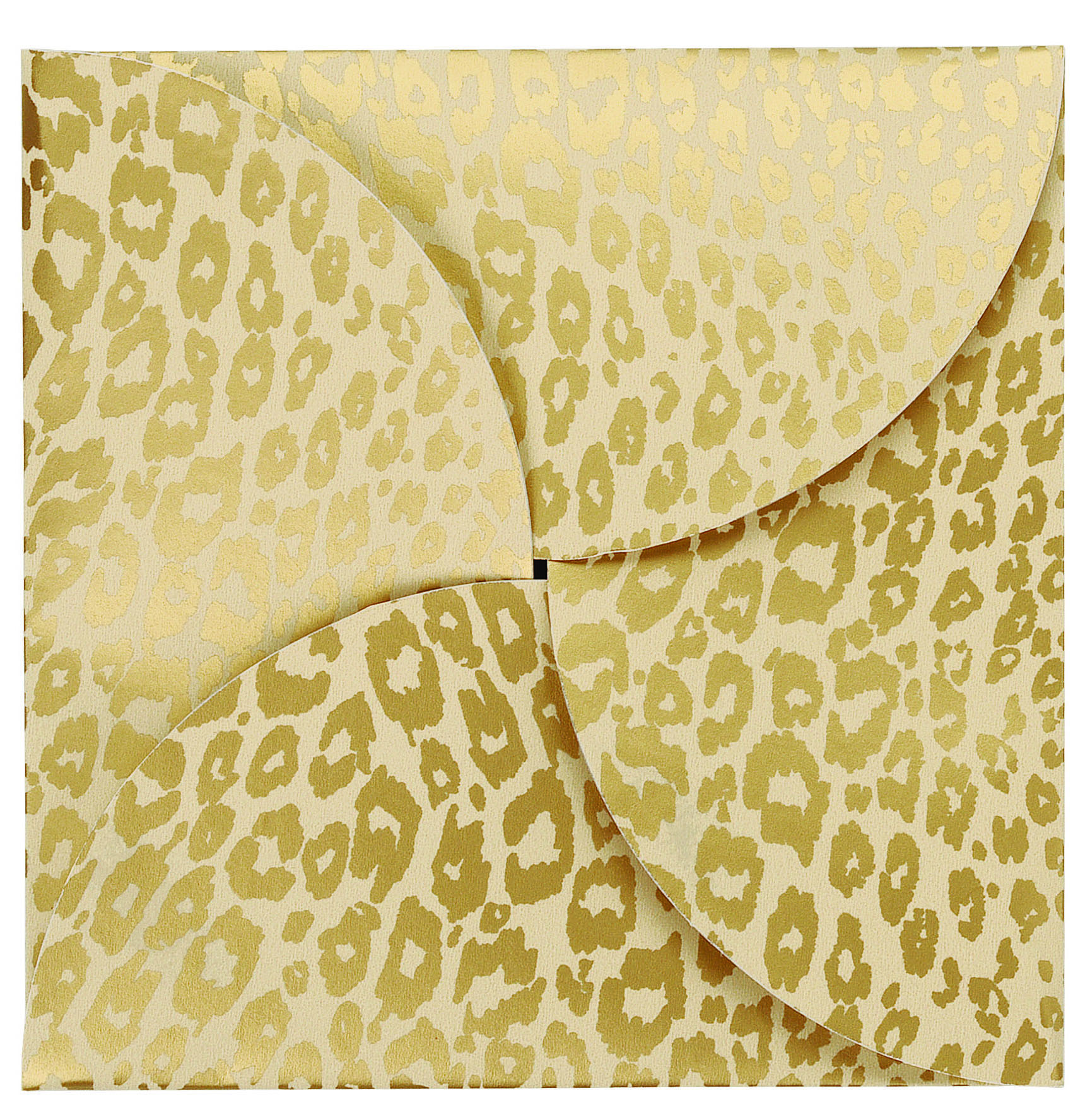 Golden Cheetah Gift Card Folder