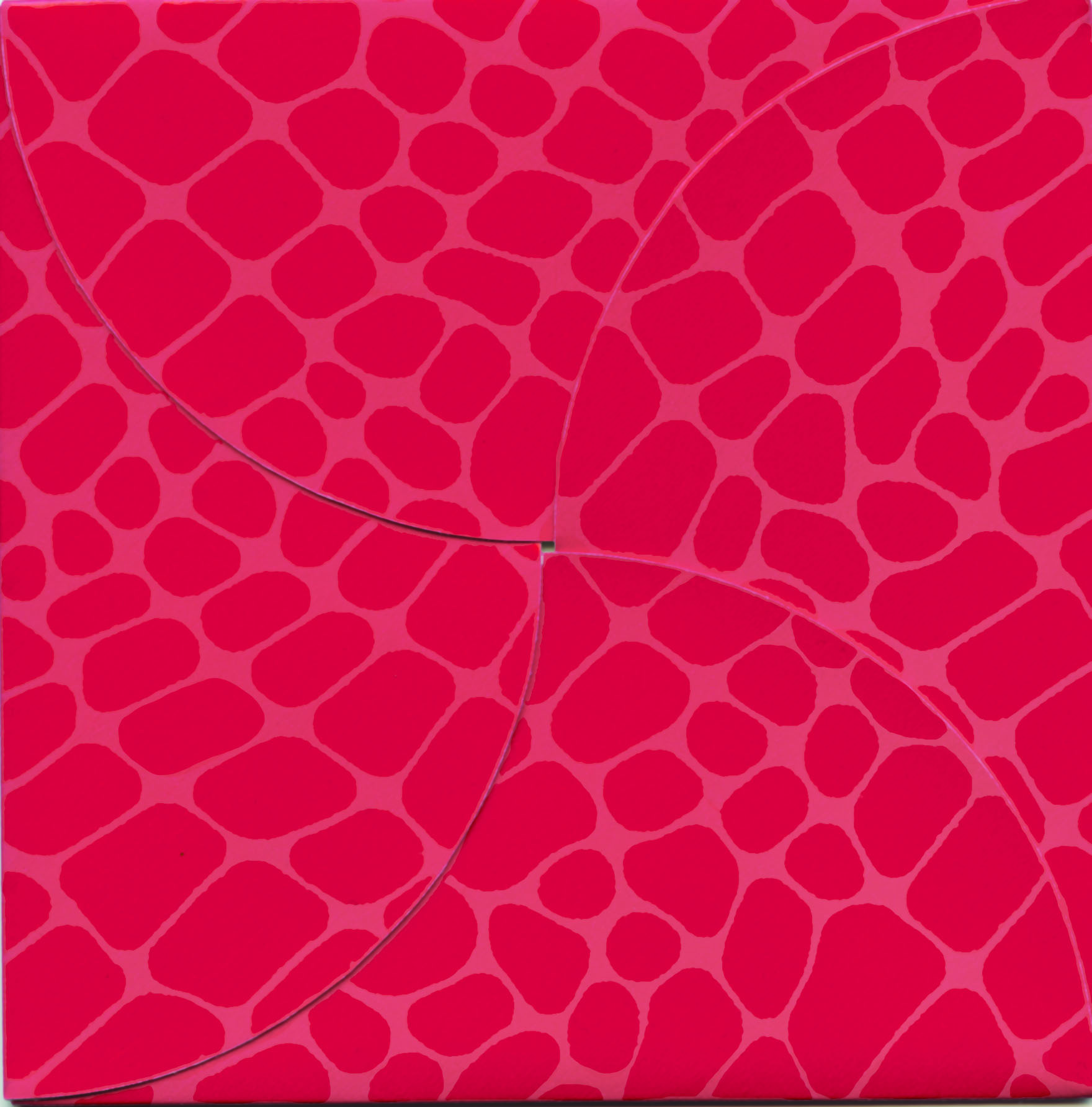 Red Croc Gift Card Folder