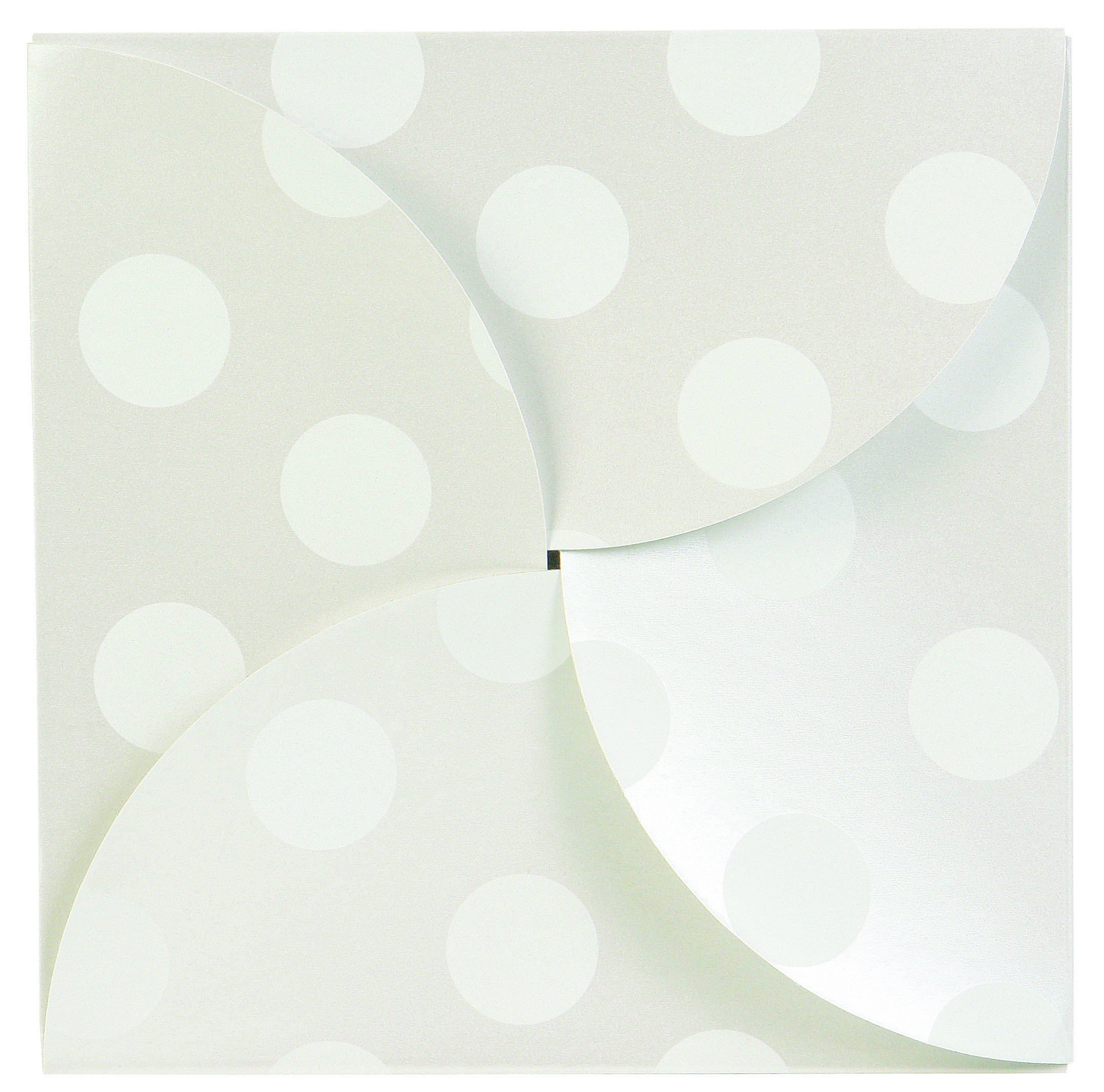 Polka Dot Pearl Gift Card Folder