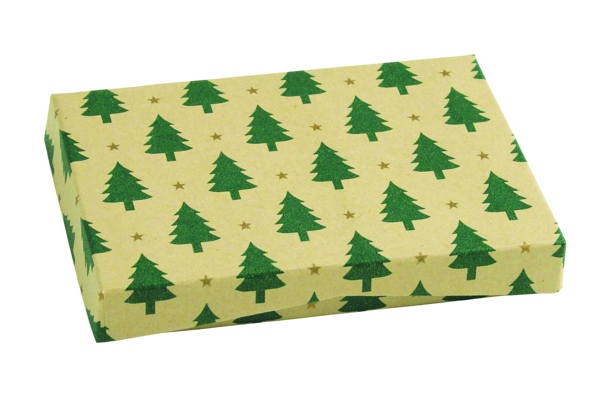 Little Trees/Kraft Presentation Pop-Up Gift Card Box