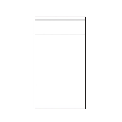Ultra Clear OPP Bags with Adhesive Seal 6 x 9 (x1000)