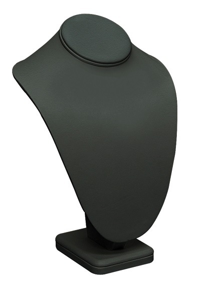 Black Leatherette Neck Stand