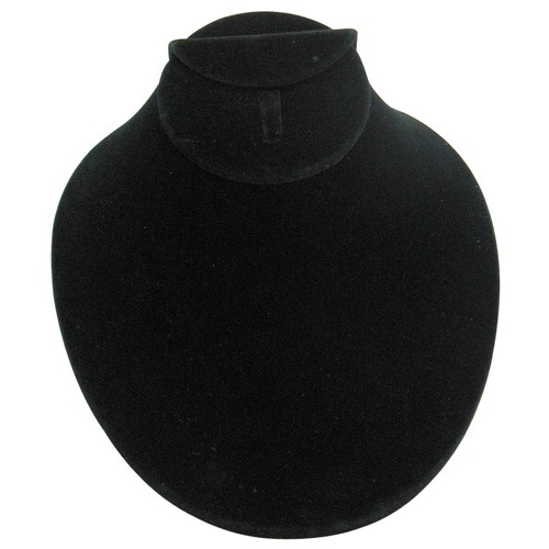 Low Profile Black Velvet Combination Neck Form