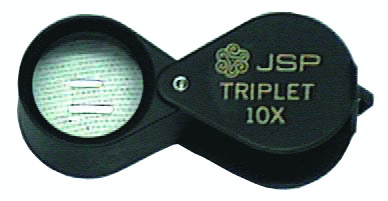 Black Velvet 10X Triplet Loupe