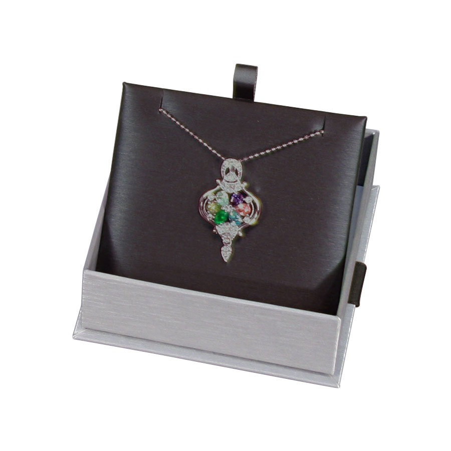 Elegant Bowtie Box Pendant / Earring