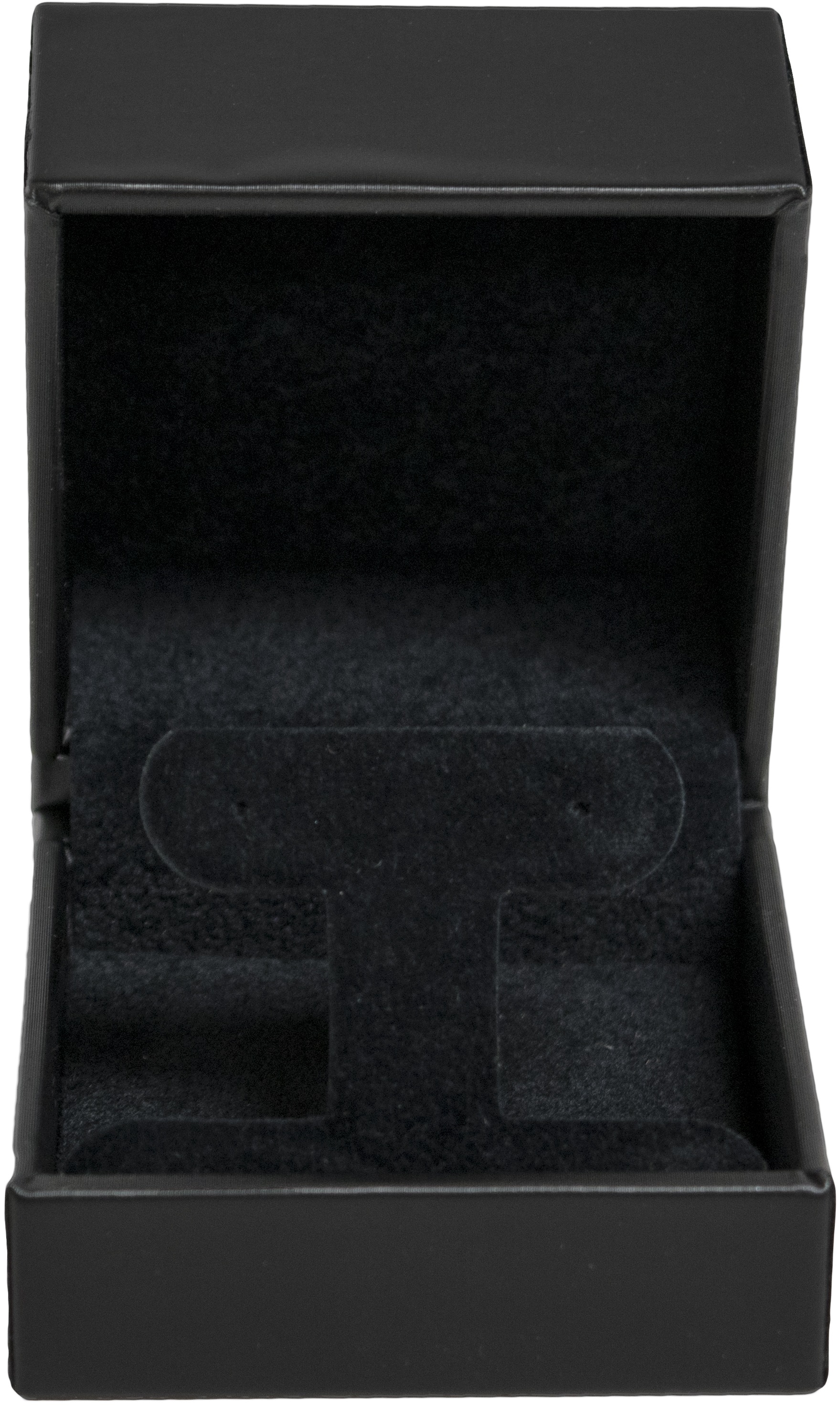 Black Leatherette Earring Tree Box