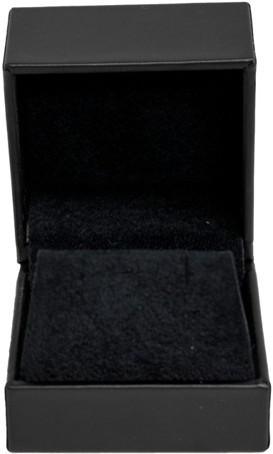 Black Leatherette Earring Box