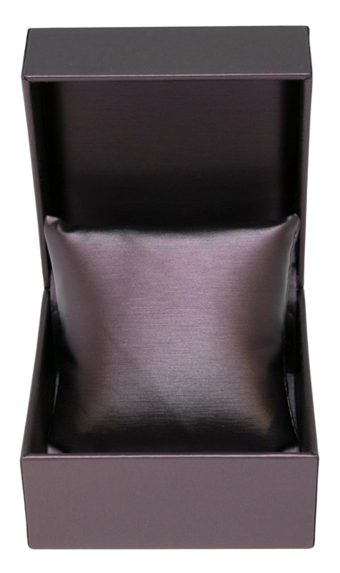 Purple Leatherette Bracelet/Watch Box