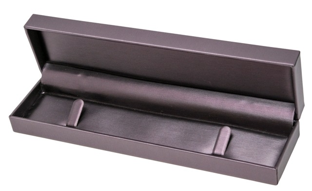 Purple Leatherette Bracelet/Watch Box