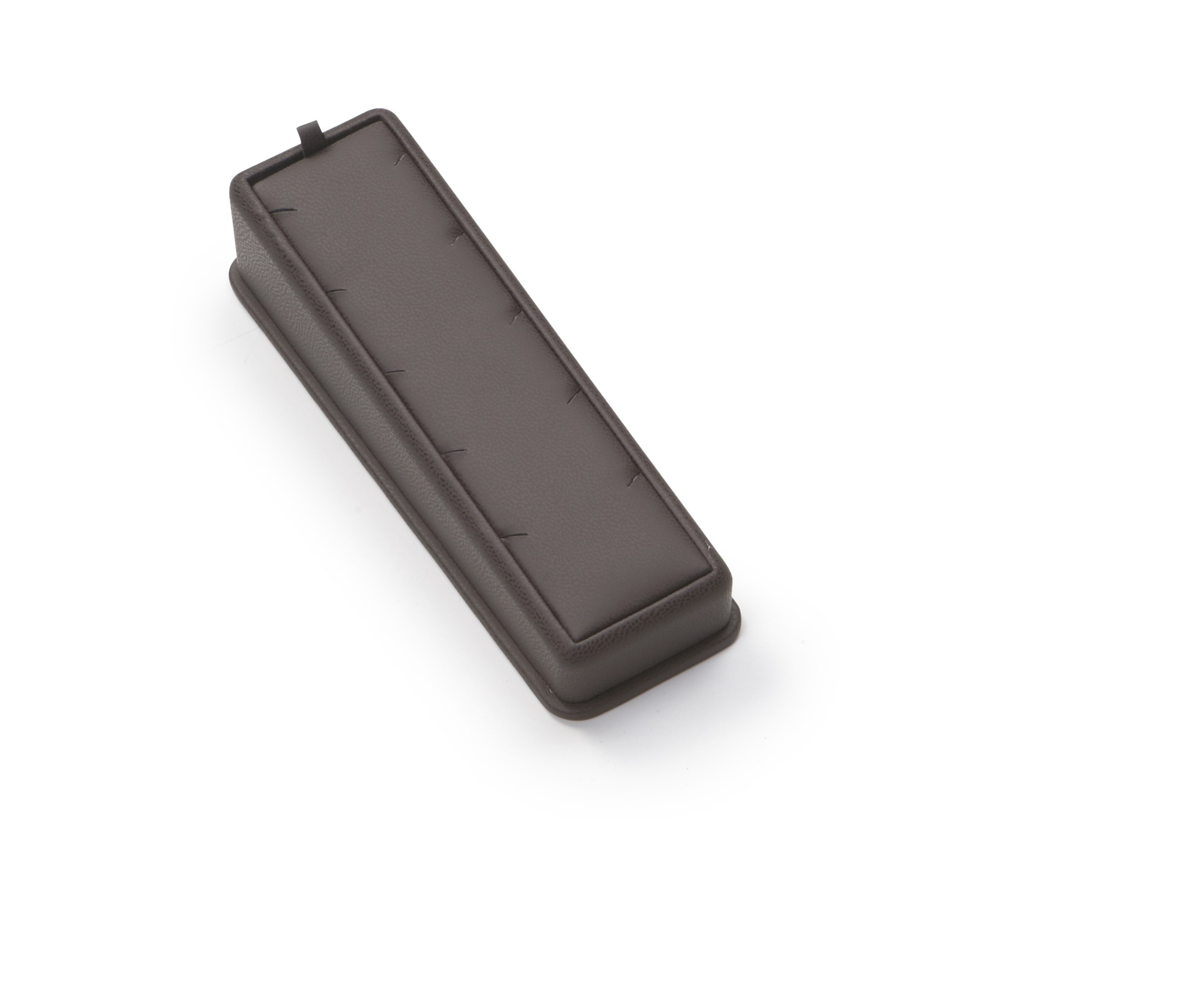 Chocolate Leatherette 5 Pendant Tray