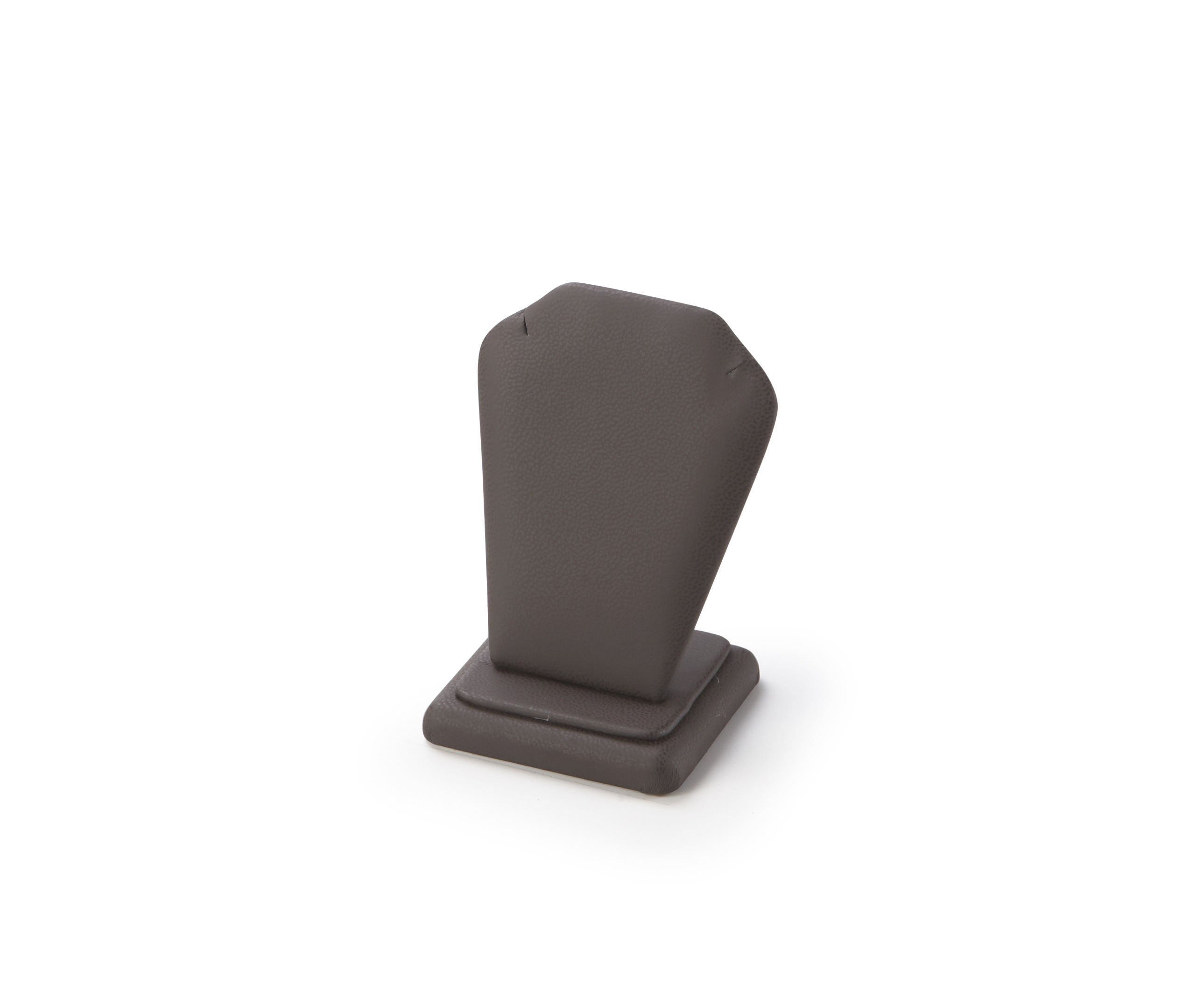 Chocolate Leatherette Pendant Stand